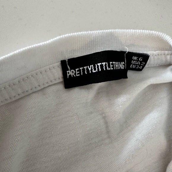 Brand new never worn rhinestone angel t shirt dress from pretty little thing - Picture 10 of 10